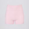 Super Sculpt Seamless Mini Shorts in Powder Pink