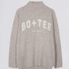 Soft Knit Oversized Jumper in Beige