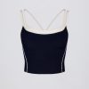 Soft Active Layered Tank Top in Classic Navy