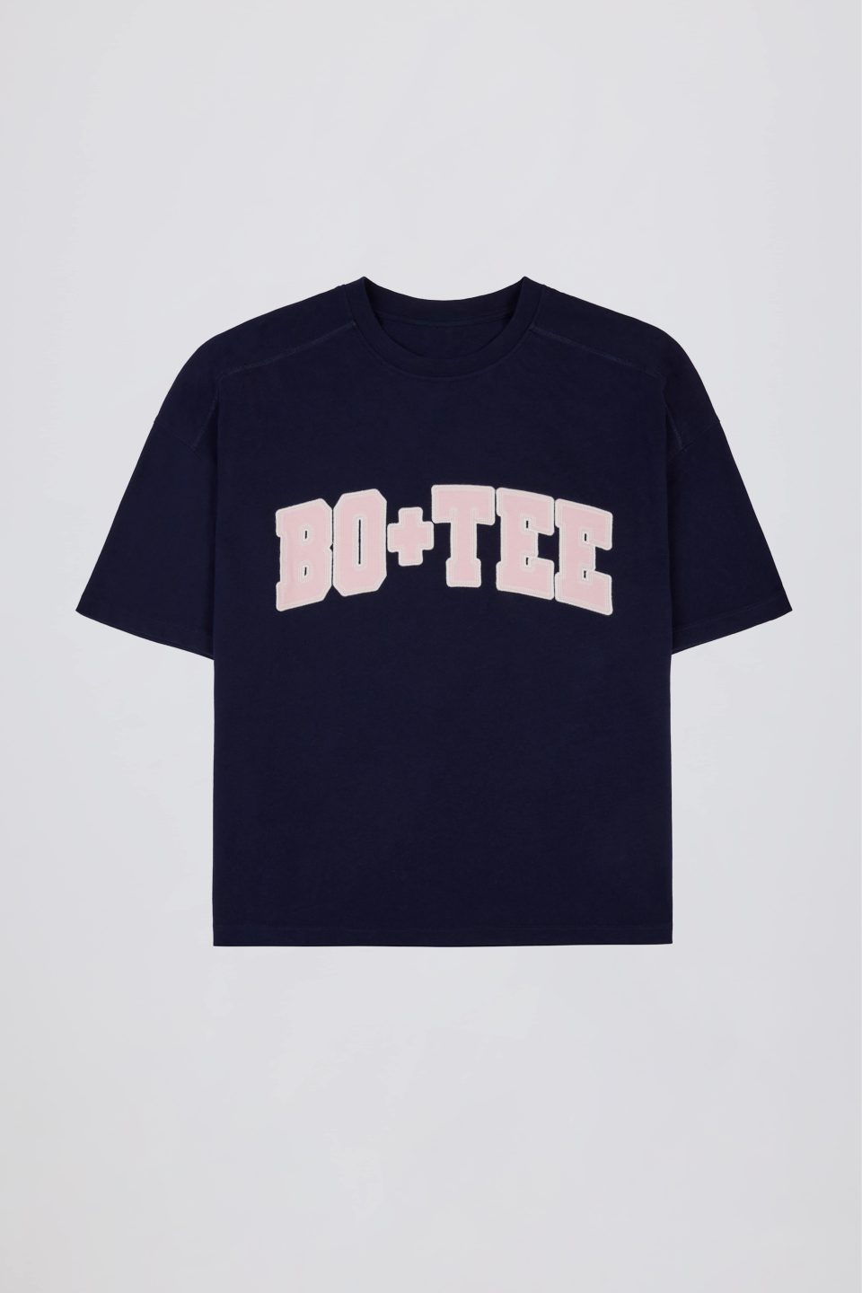 Oversized Cotton-Jersey T-Shirt in Classic Navy