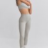FlexiRib High-Waist Leggings in Grey