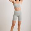 FlexiRib Biker Shorts in Grey
