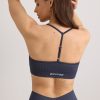 FlexiRib Y-Back Sports Bra in Indigo Slate