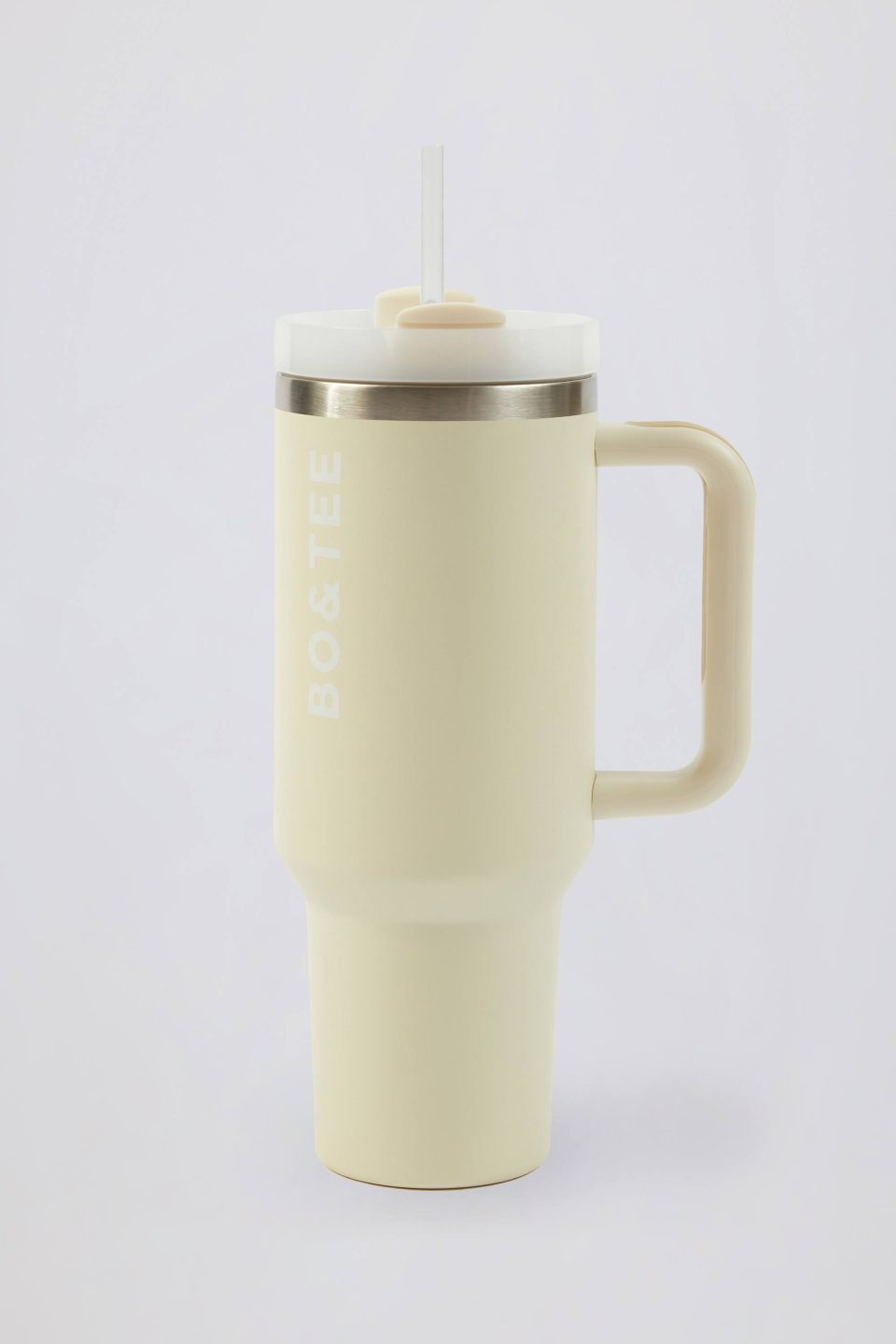 Stainless Steel Water Bottle in Cream