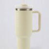 Stainless Steel Water Bottle in Cream