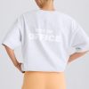 Soft Cotton Jersey Oversized T-Shirt in Grey Marl