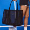 Mesh Tote Bag in Black