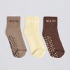 Pilates Sock Bundle in Mocha Multi