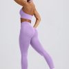Define Luxe High-Waist Leggings in Lilac