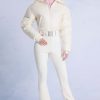 Waterproof Belted Layered Ski Suit in Ice
