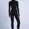 Thermal Base-Layer Jumpsuit in Black