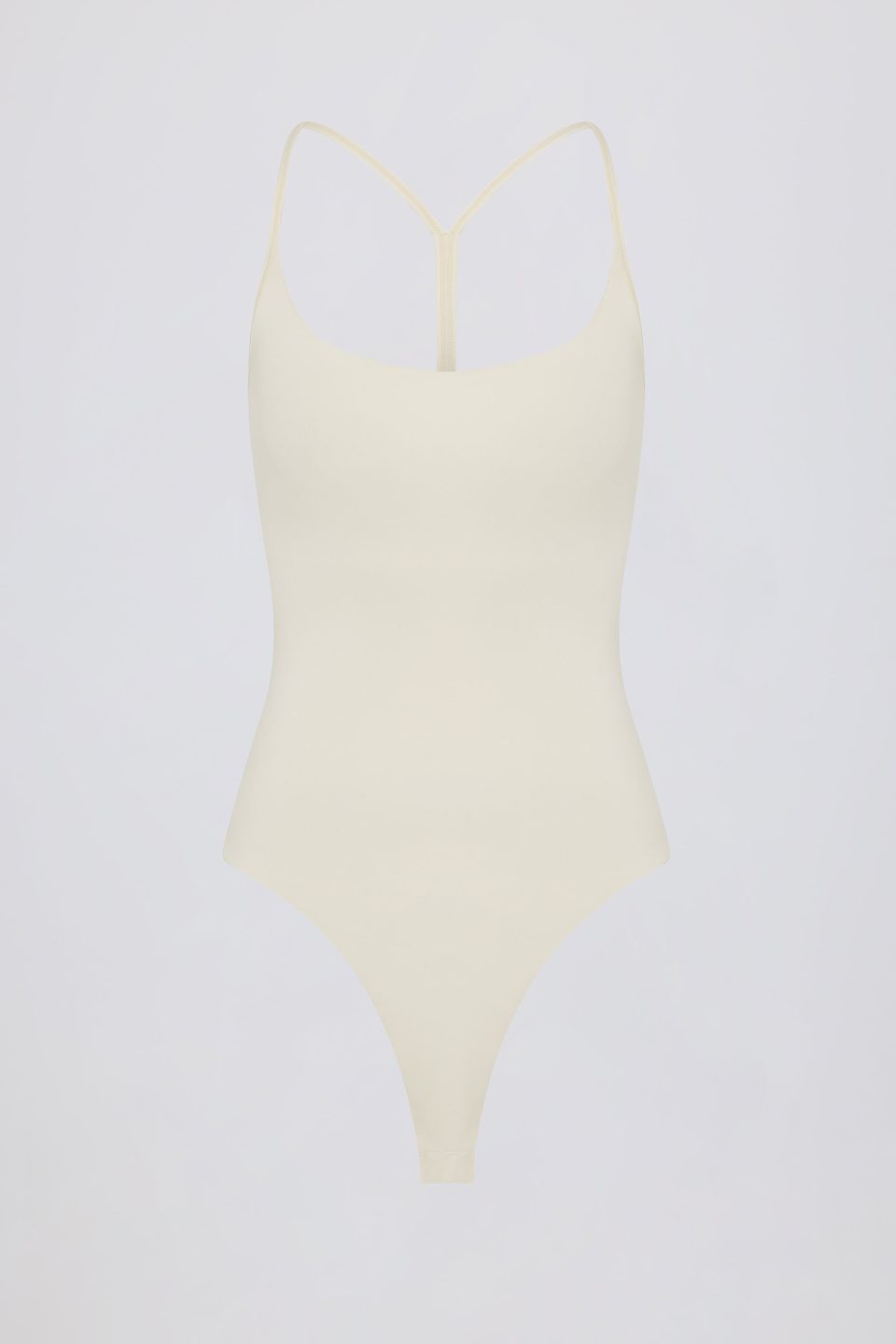 Cut-Out Bodysuit in Cream