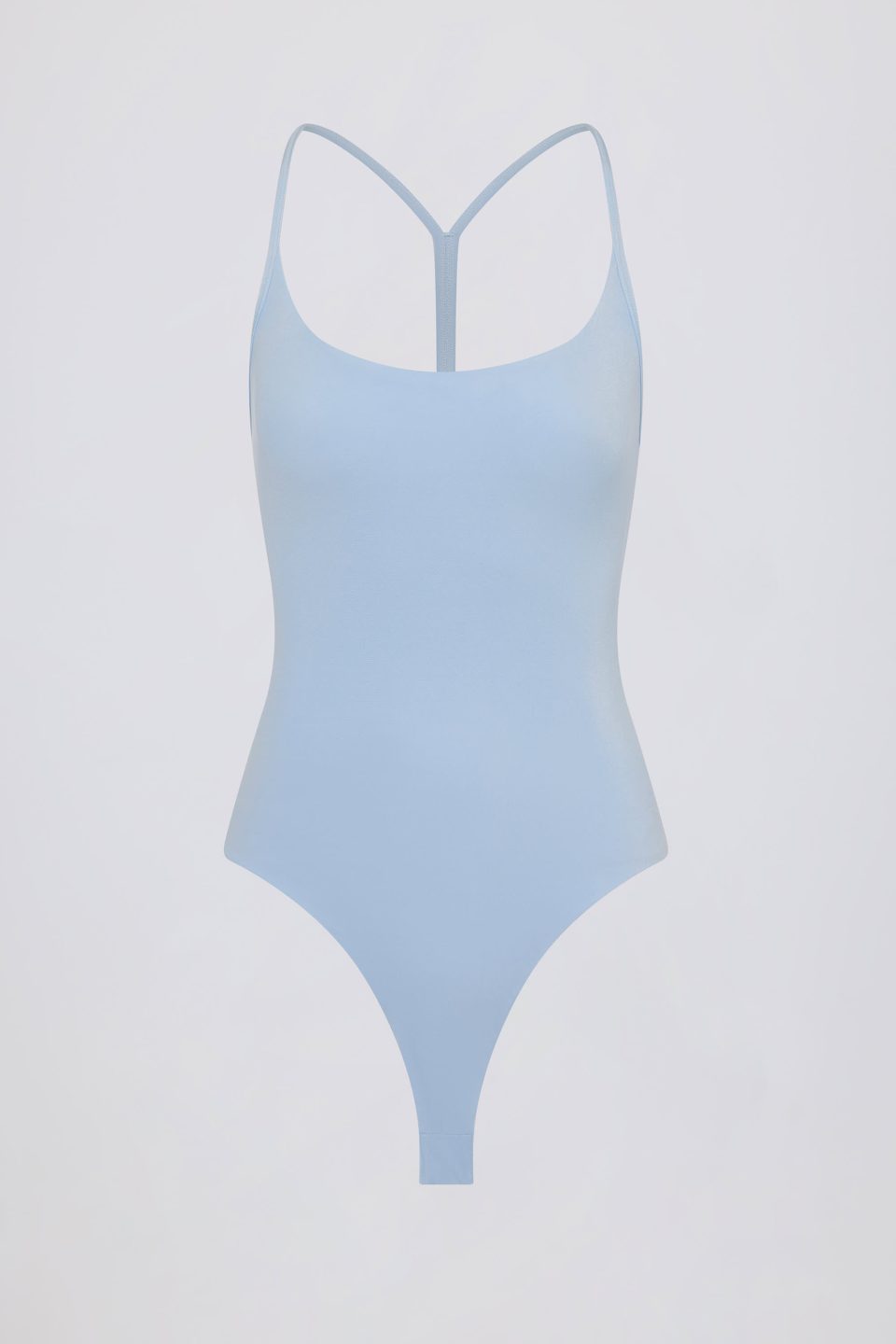 Cut-Out Bodysuit in Sky