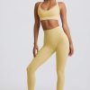 Super Sculpt Seamless High-Waist Leggings in Butter Yellow