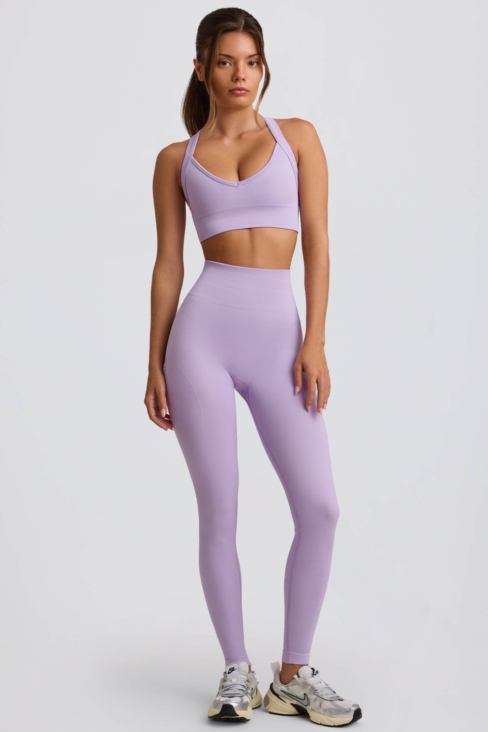 Super Sculpt Seamless High-Waist Leggings in Soft Lilac