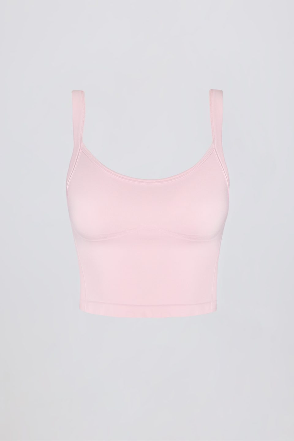 Super Sculpt Seamless Longline Camisole Top in Powder Pink