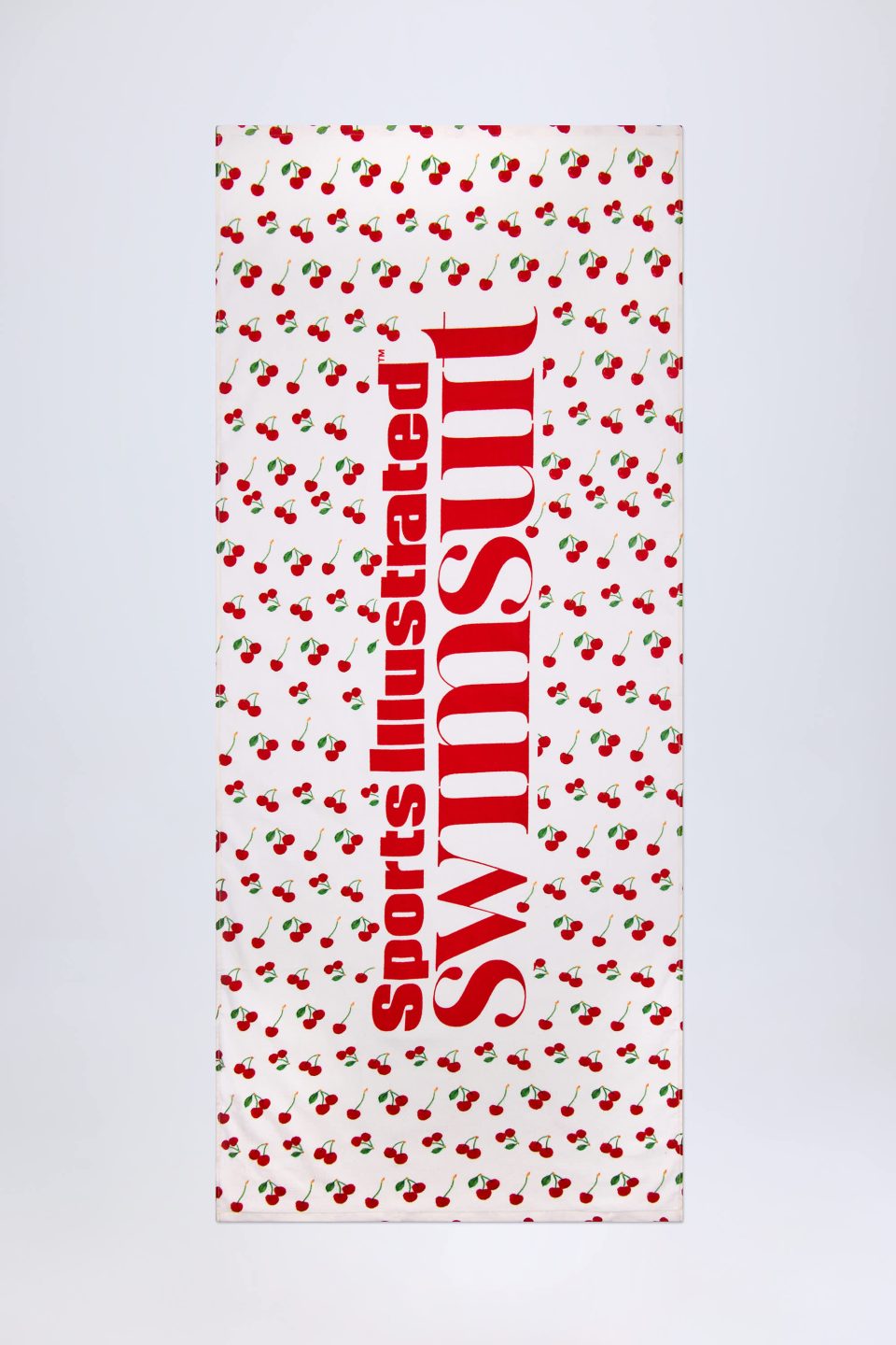 Logo Beach Towel in Cherry Print